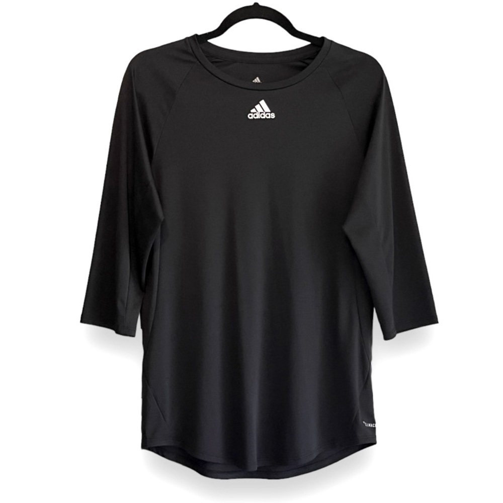 Adidas Climacool 3/4 Raglan Sleeve Training Shirt - Black​​​​​​​​​​​​​​